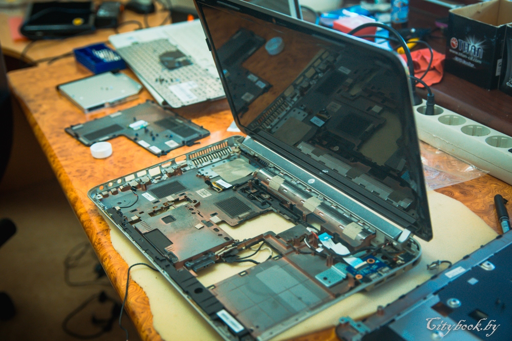 pемонт ноутбуков hp