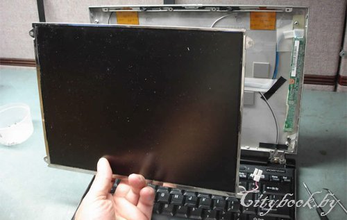 замена матрицы ноутбука